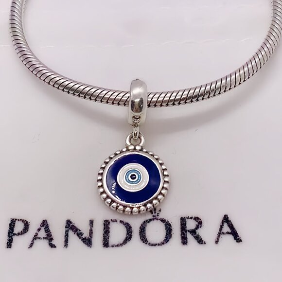 Pandora Evil Eye Double Sided Charm - Picture 1 of 4